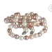 QK-P-R  - Perlen Armband aus Shell Pearl 